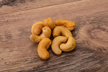 Natural organic Cashew nut heap