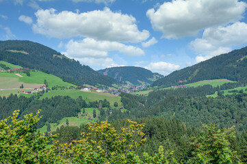 Blick in die Wildschönau,Tirol,Österreich