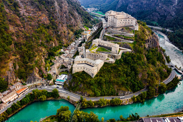 Forte di Bard Aosta Italy Avengers Age of Ultron Castle