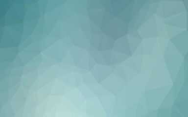 Light BLUE vector abstract polygonal texture.