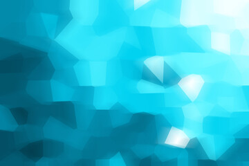 blue abstract mosaic background / spring business background, design lines broken wallpaper, blue gradient light