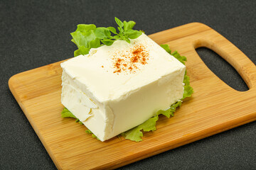 Greek traditional soft feta cheese