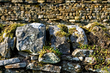 Old brick wall texture weathered