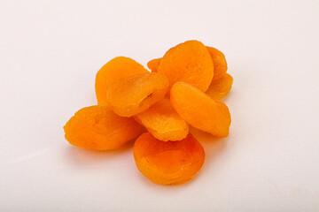 Sweet tasty dried apricot heap
