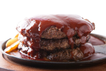 デカ盛りハンバーグ