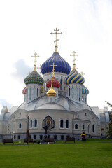 Fototapeta na wymiar The Church of St. Igor of Chernigov, Novo-Peredelkino, Moscow