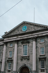 Fototapeta na wymiar Foto de la universidad de Trinity, Dublin