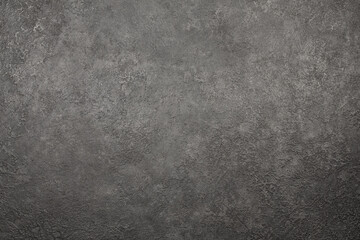 Texture of gray decorative plaster, background, concept ideas for design