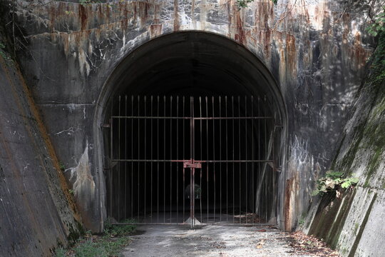とある廃トンネル…(柵あり)