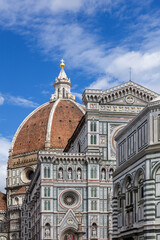 Fototapeta premium イタリア、フィレンツェ、サンタ・マリア・デル・フィオーレ大聖堂