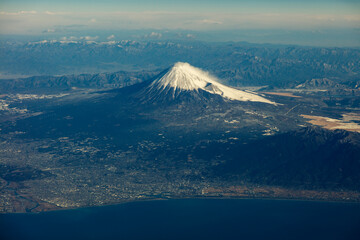 冬の富士山