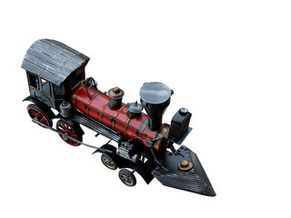 small black and red iron train background, object, vintage, copy space