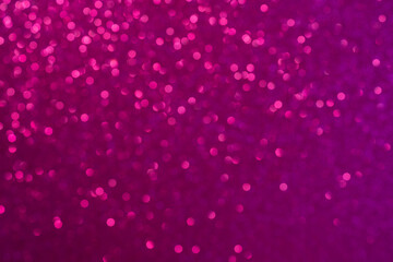 Abstract pink background. Beautiful bokeh effect. Light circles background.