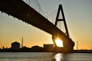 Obraz premium 名港東大橋