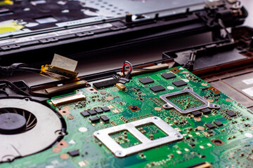 Fixing different electronic components inside the pc. Computer hardware, service, upgrade and...