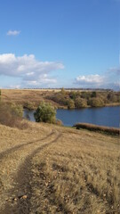 landscape of the river