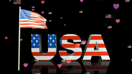 EE.UU Celebration honoring veterans USA