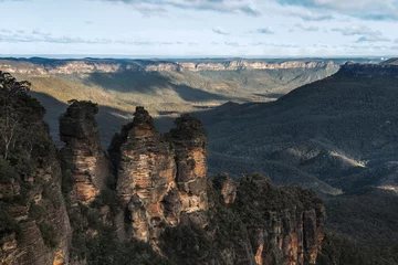 Photo sur Plexiglas Trois sœurs Trois Sœurs dans les Blue Mountains en Nouvelle-Galles du Sud