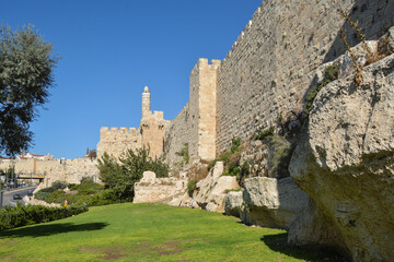 Fototapeta na wymiar Tower of David.