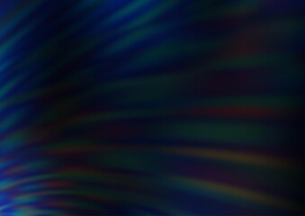 Dark BLUE vector modern elegant background.