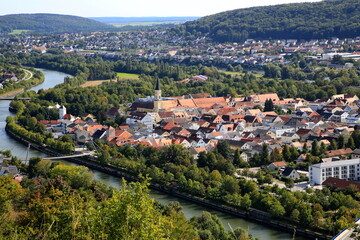 Fototapeta na wymiar Panoramawanderweg Kelheim