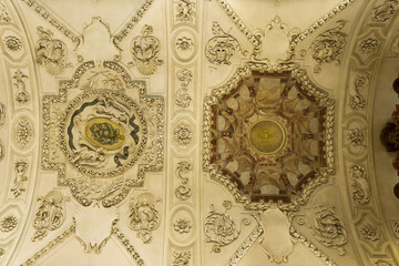 interior of the Jesuit Church in Solothurn, Switzerland