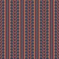 knitted seamless multicolored pattern with vertical stripes