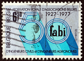 Postage stamp Belgium 1977 Royal Belgian Association