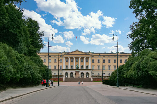 The Royal Palace in Oslo, Norway's capitol	