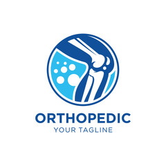 Orthopedic Health Bone Logo Design