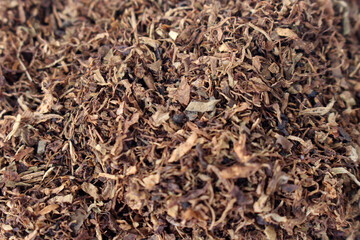 The brown tobacco flakes that grow in Indonesia.