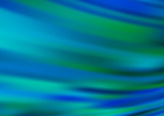 Light Blue, Green vector glossy abstract background.