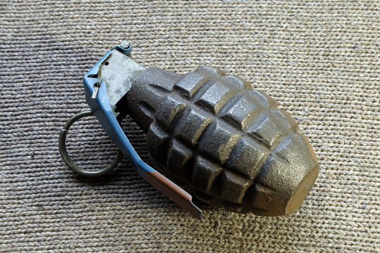 american combat offensive hand grenade