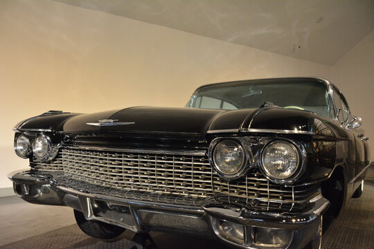 1959 Cadillac de Ville used by President Diosdado Macapagal display at Presidential Car Museum in Quezon City, Philippines