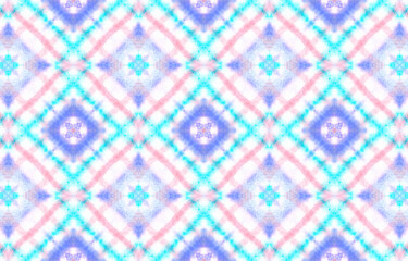 Seamless Water Color Textile Pattern. 