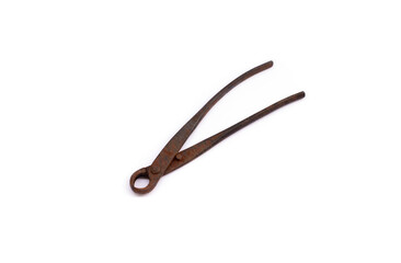 bonsai scissors isolated on white background