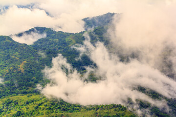  mountain and mist in Phu Tab Berk, Thailand