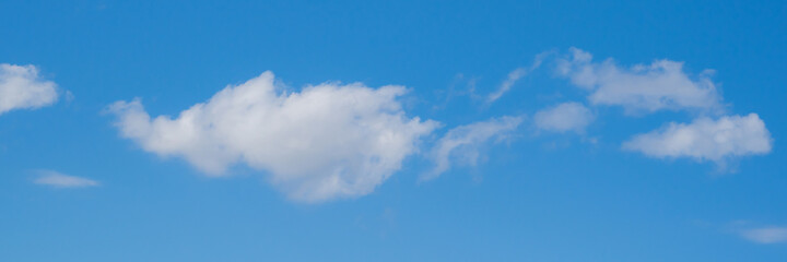 blue sky with clouds wallpaper pattern