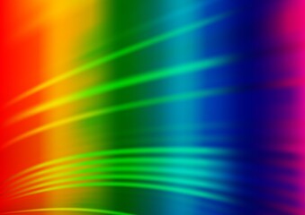 Light Multicolor, Rainbow vector bokeh template.