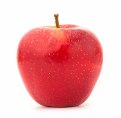 red apple isolate on white background