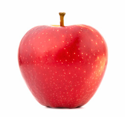 red apple isolate on white background