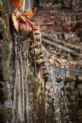 108 water spouts from Muktinath holy temple.