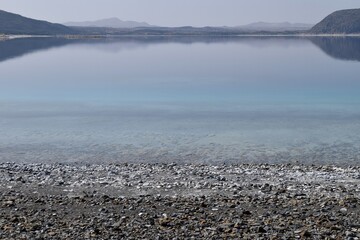 
Landscape of lake Salda. Turkey.