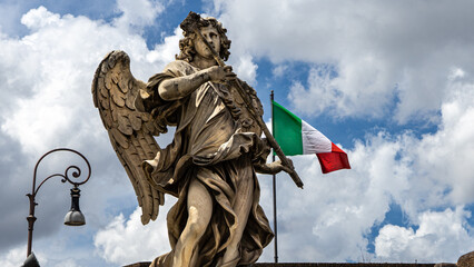 Angle Statue, San Angelo Castle Bridge