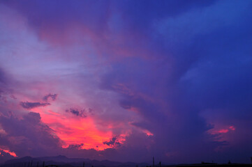 夕焼け雲