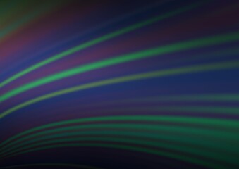 Naklejka premium Dark Blue, Green vector abstract bokeh pattern.