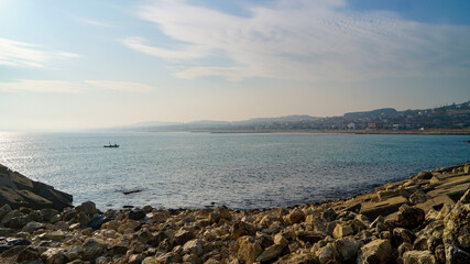 Fototapeta na wymiar Karaburun Black sea morning views