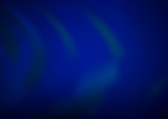 Obraz premium Dark BLUE vector blurred and colored background.