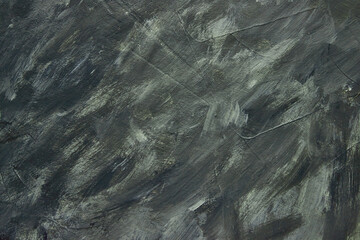 Incredibly beautiful pattern with dark gray and black and white colors. Luxurious art in oriental style. The artist uses gray paints. Masterpiece of the art design.