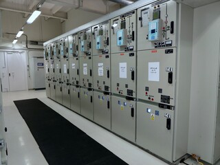 Industrial construction, power plant building, communications, control panel, devices